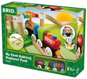 Brio My First Railway Beginner Pack Wooden Toy Train Set