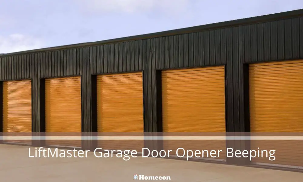 LiftMaster Garage Door Opener Beeping