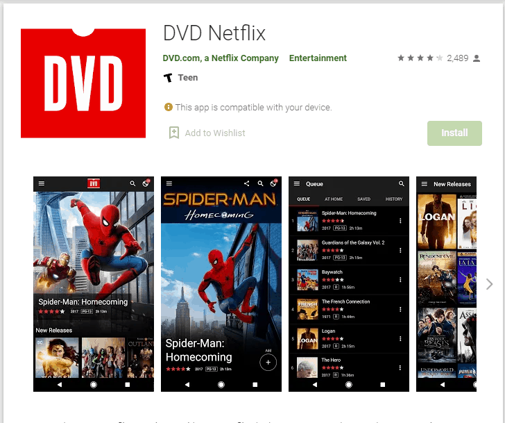 DVD Netflix Or Redbox