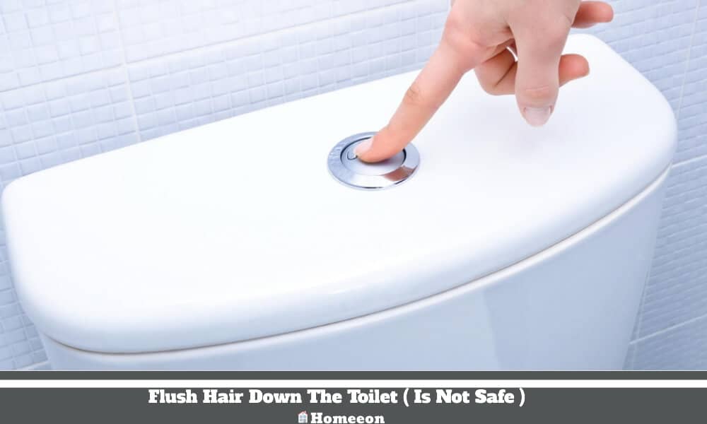 Flush Hair Down The Toilet