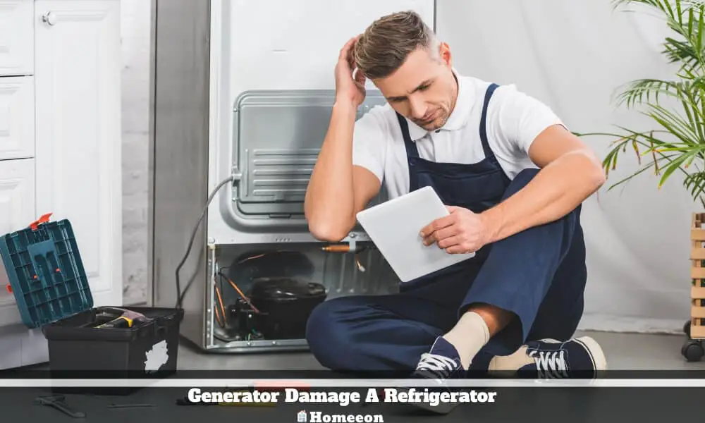 Generator Damage A Refrigerator