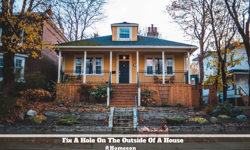 Fix A Hole On The Outside Of A House