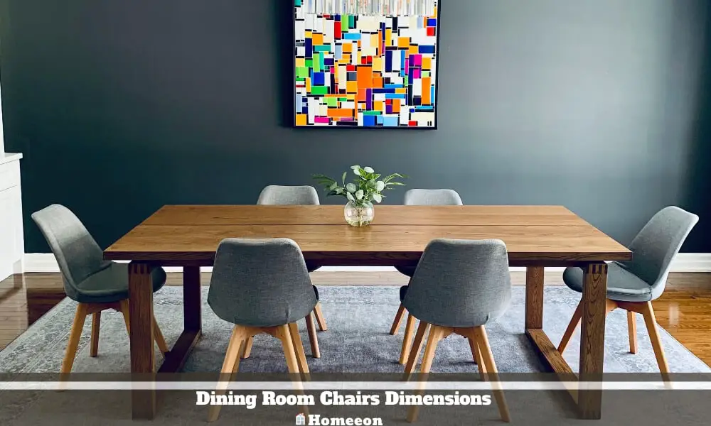 Dining Room Chairs Dimensions