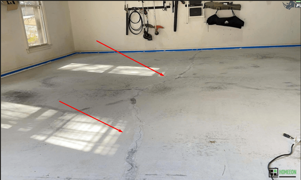 Garage Floor Cracked